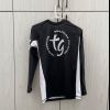 Adult Rashguard - Black & White Photo 1